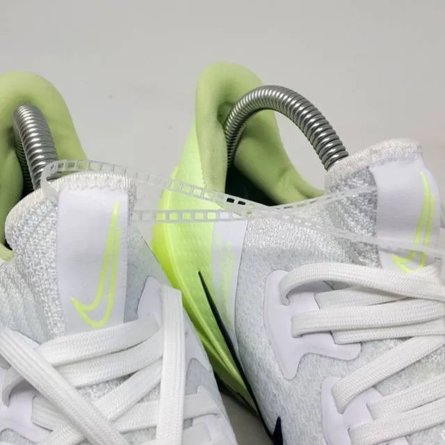 Nike air zoom infinity tour golf cleat barely volt white black ct0540-110 us 8