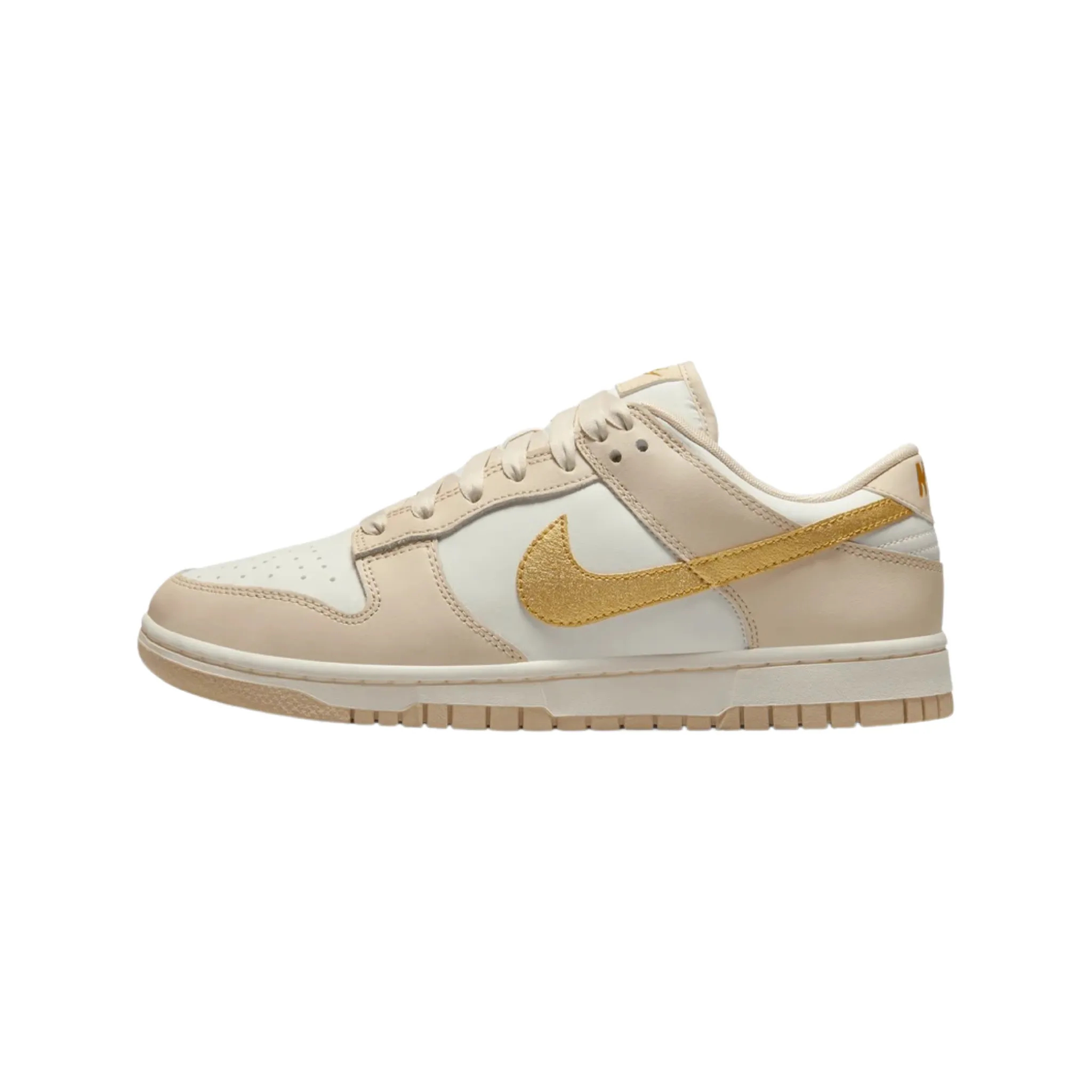 Nike Dunk Low Wmns Gold Swoosh