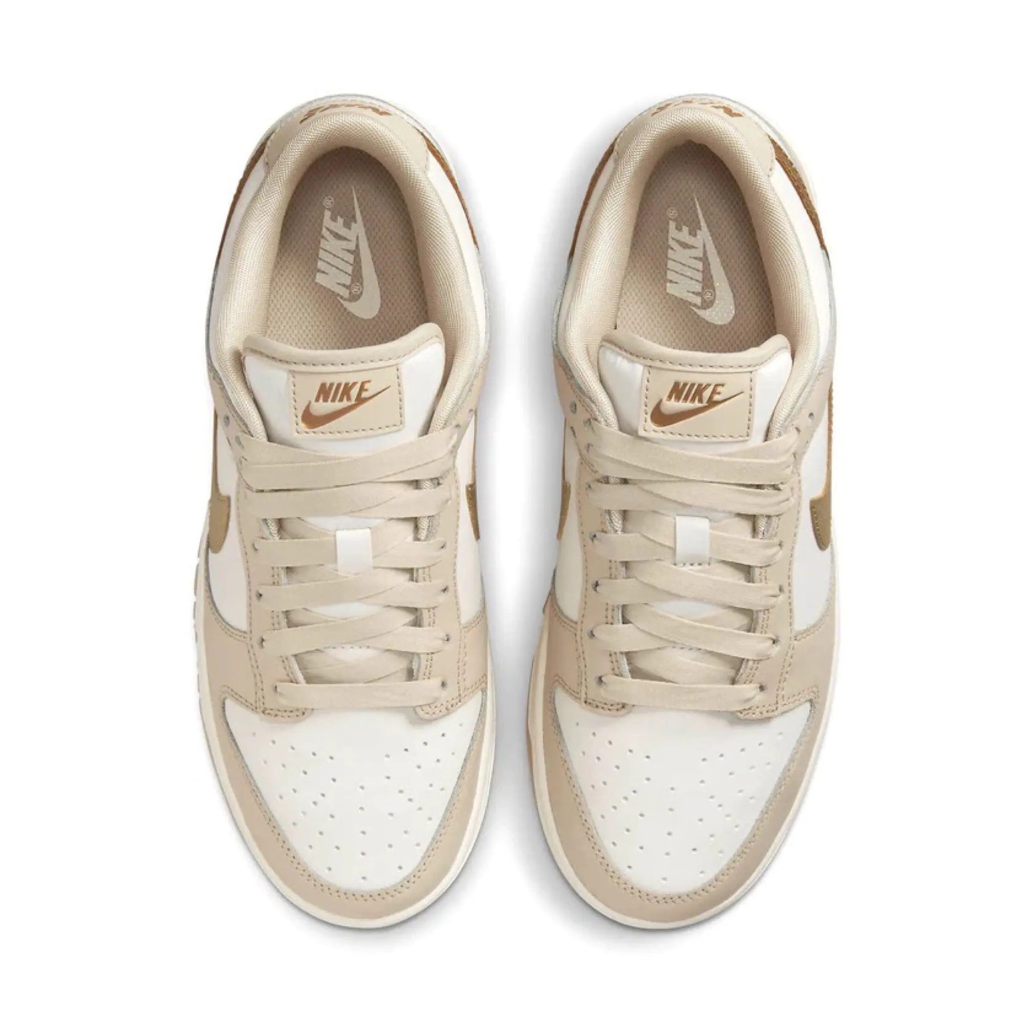 Nike Dunk Low Wmns Gold Swoosh