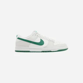 NIKE  NIKE DUNK LOW RETRO SUMMIT WHITE MALACHITE