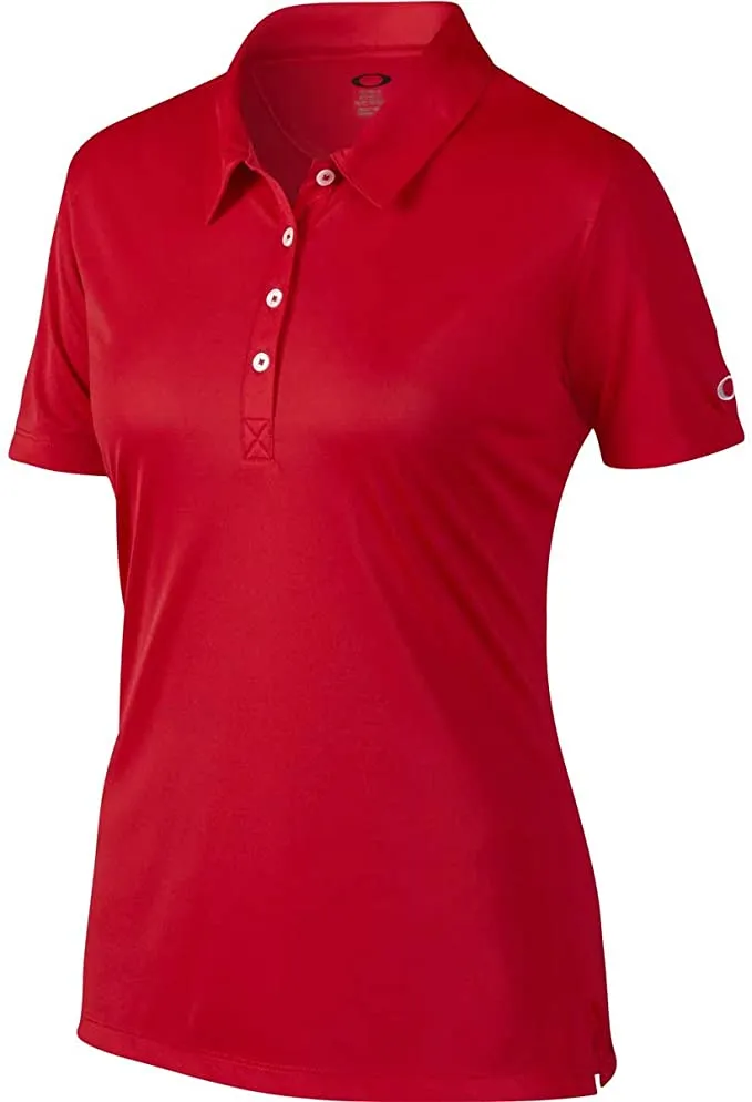 OAKLEY BASIC POLO WOMEN GOLF KNIT TOP