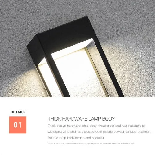 Outdoor Waterproof LED Wall Light