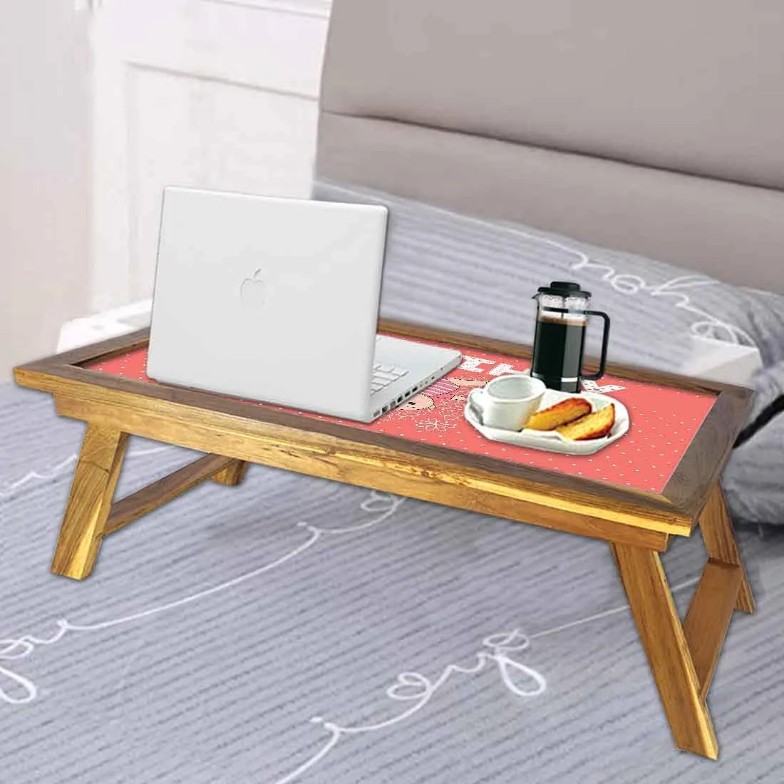 Personalized Folding Laptop Table - Cute Baby