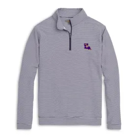 Peter Millar 'Louisiana' Perth Mini Stripe Pullover- Purple