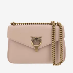 PINKO    Pinko Cupid Leather Shoulder Bag