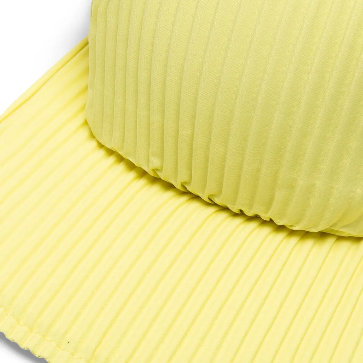 PLEATS CAP YELLOW | Bodega