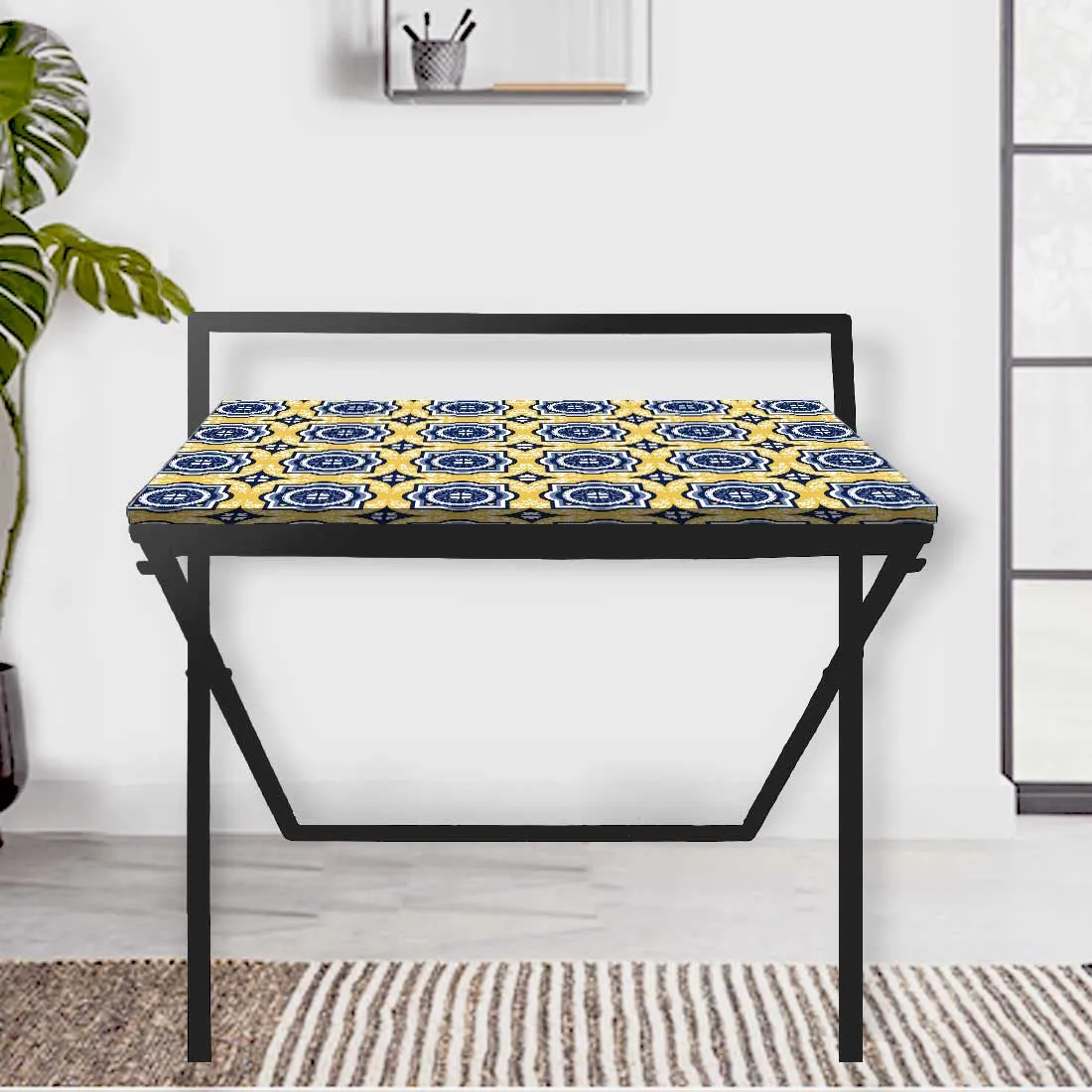 Portable Laptop Table Work for Home Office - Spanish Tiles