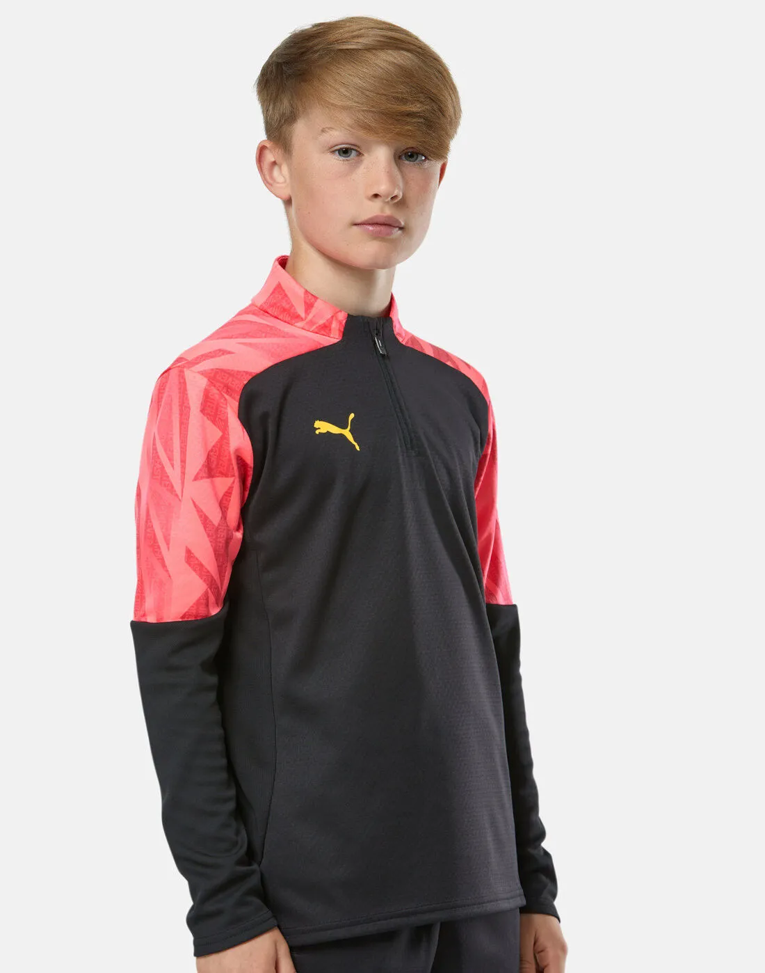 Puma Older Kids Individual Final Half Zip Top