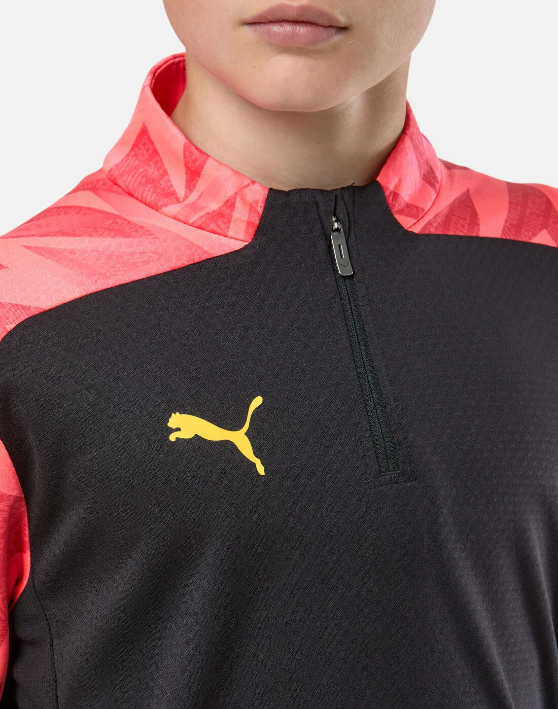 Puma Older Kids Individual Final Half Zip Top