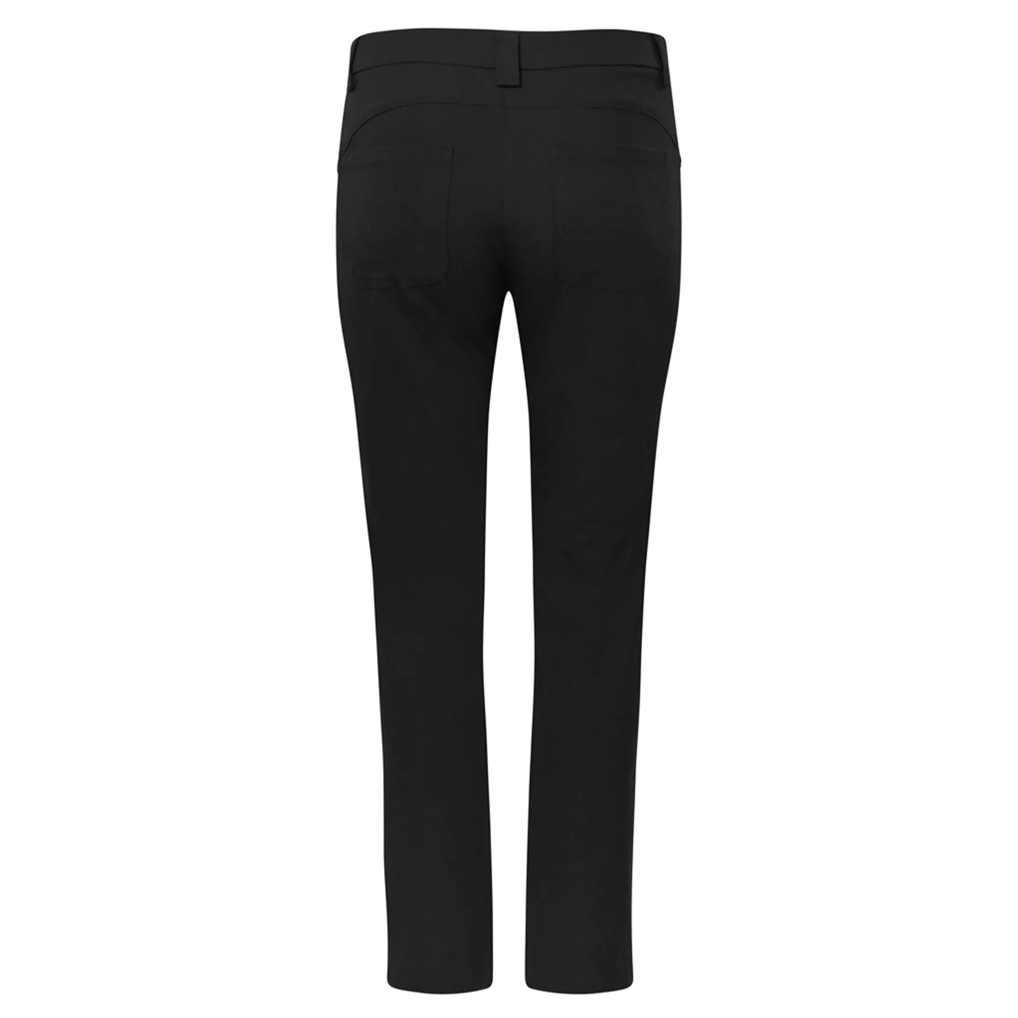 Pure Golf Bernie Lined Ladies Golf Trousers Black 29 Inch