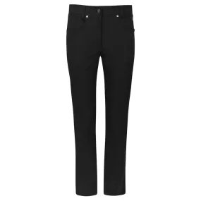 Pure Golf Bernie Lined Ladies Golf Trousers Black 29 Inch