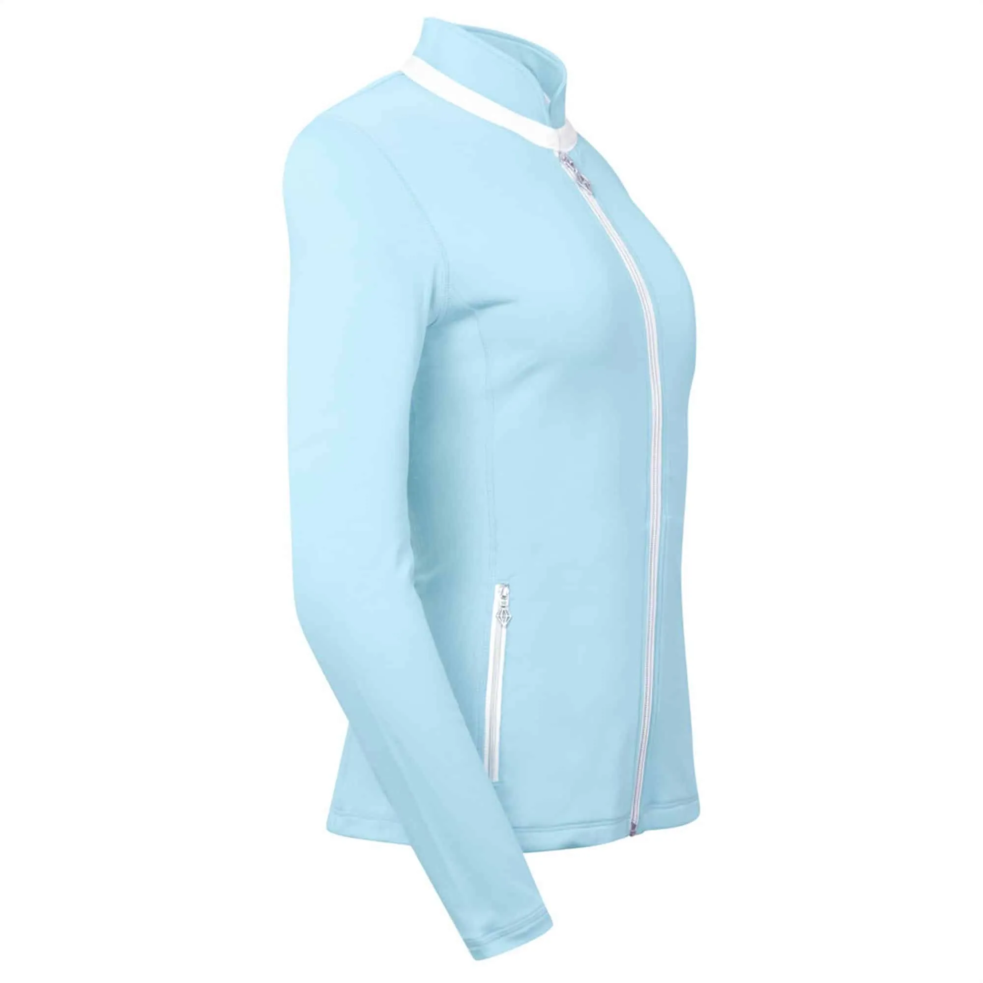 Pure Golf Mist Ladies Golf Jacket Pale Blue