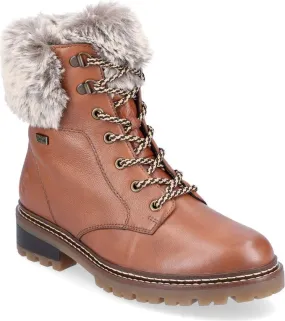 Remonte Amaretto Lace Up Boot