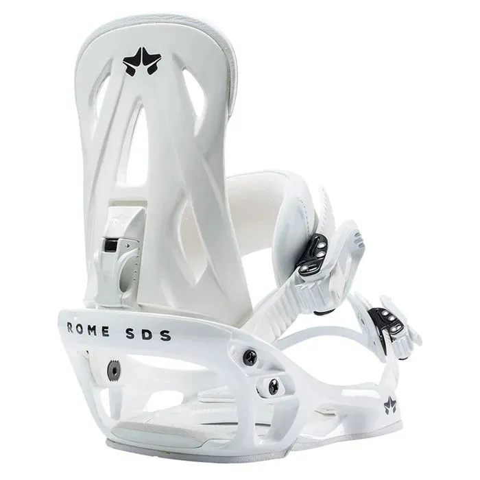 Rome Shift White Snowboard Bindings