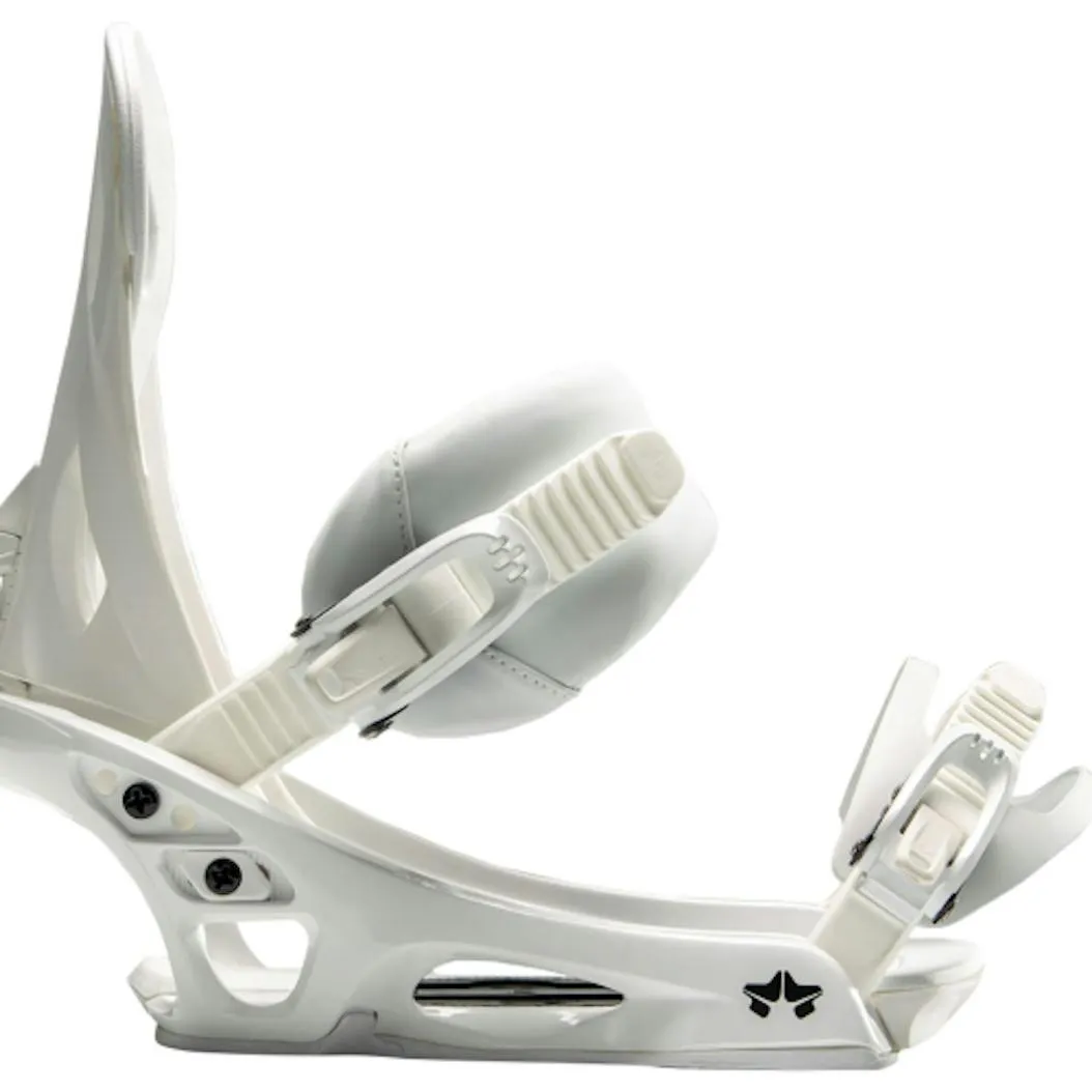 Rome Shift White Snowboard Bindings