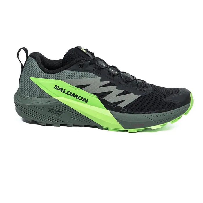 SALOMON 473111 SENSE RIDE 5 BLACK/ GREEN