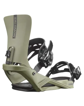 Salomon Rhythm Snowboard Bindings - Oil Green - 2024