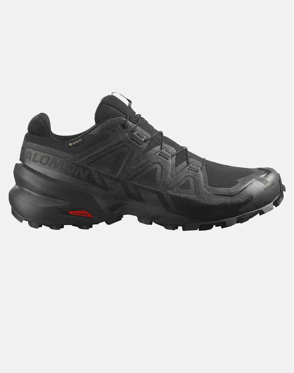 SALOMON TRAIL RUNNING - CROSS SPEEDCROSS 6 GTX BLACK / BLACK / PHANTOM MEN''S SHOE