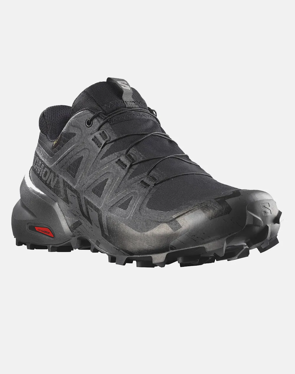 SALOMON TRAIL RUNNING - CROSS SPEEDCROSS 6 GTX BLACK / BLACK / PHANTOM MEN''S SHOE