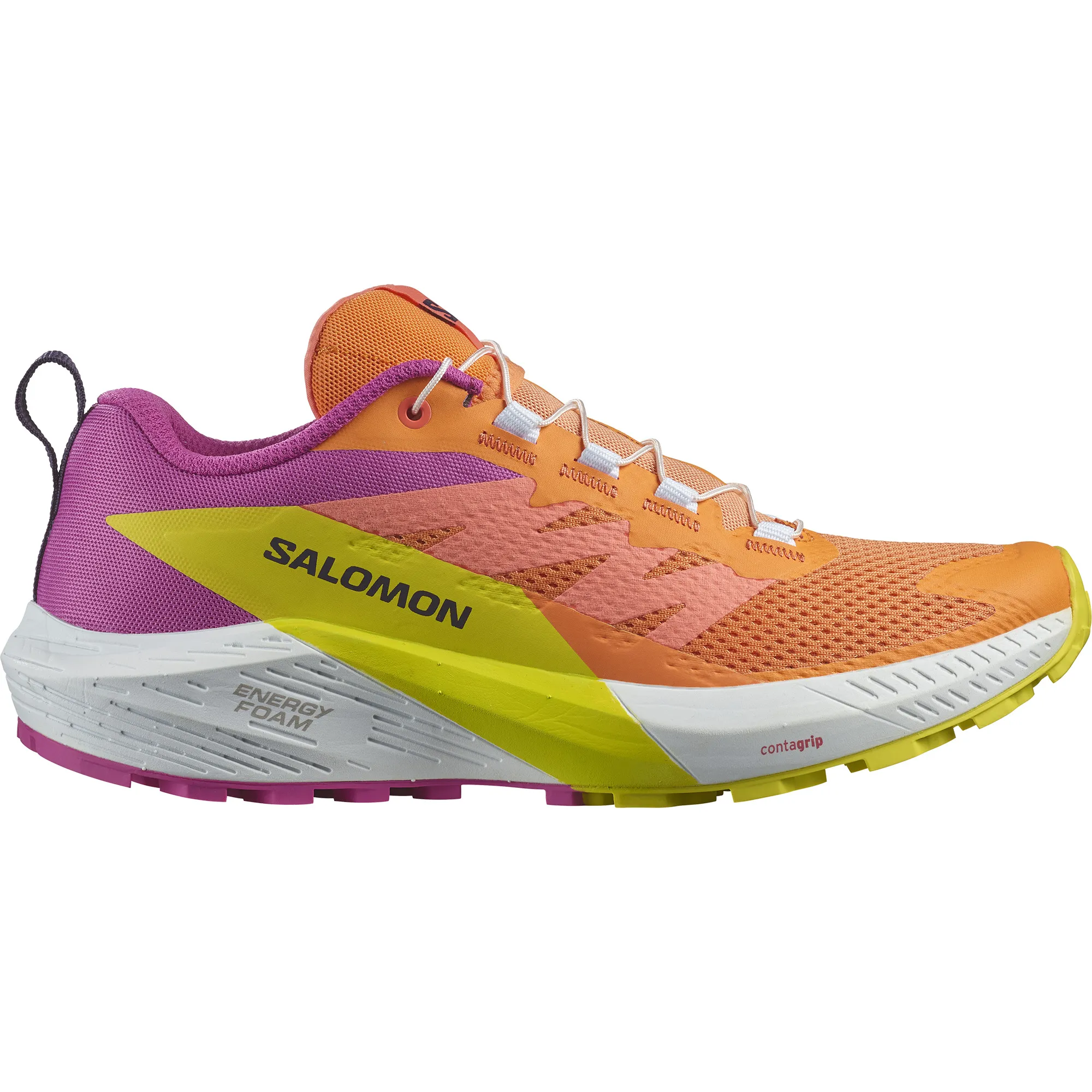 Salomon Women's Sense Ride 5 Bird Of Paradise/White/Sulphur Spring | Buy Salomon Women's Sense Ride 5 Bird Of Paradise