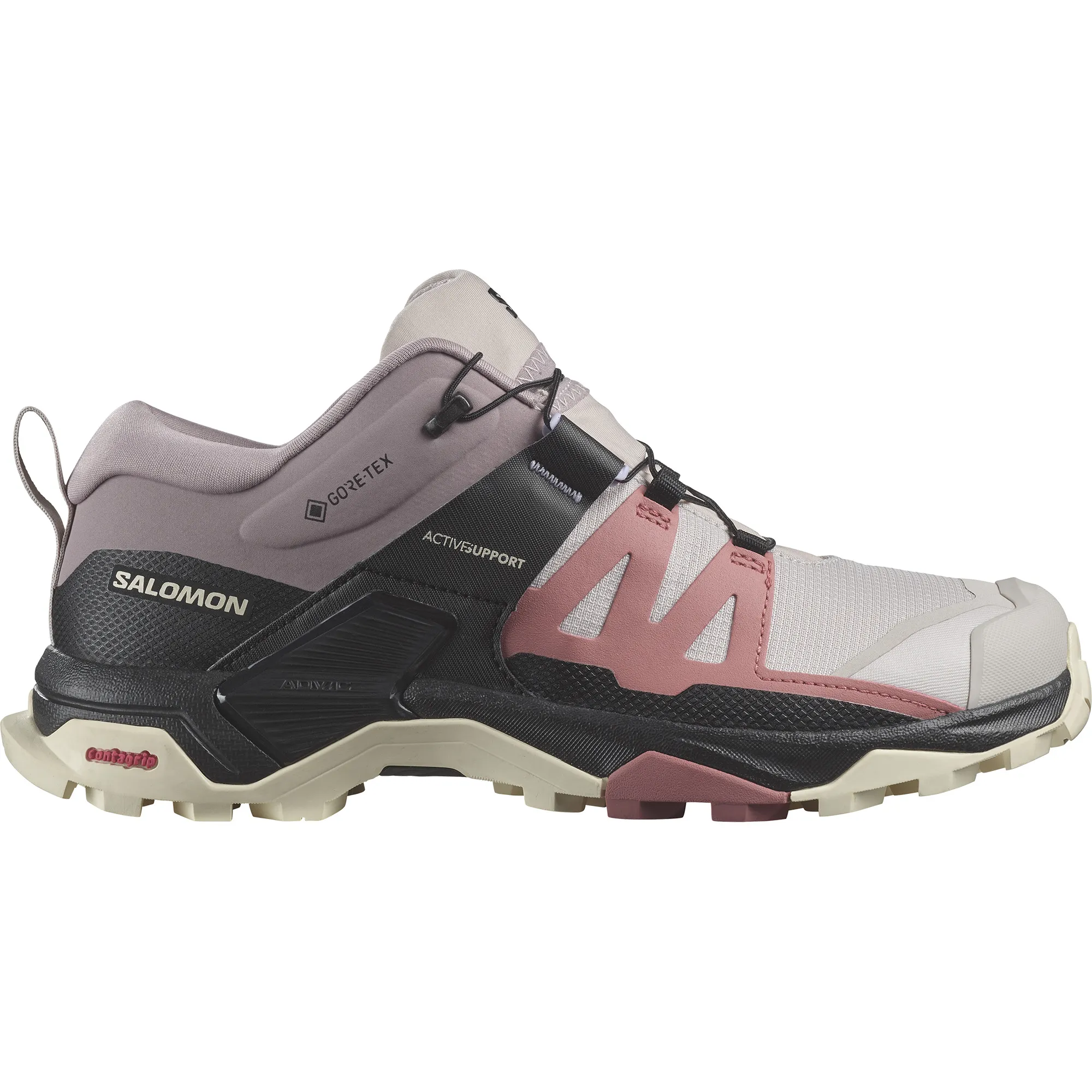 Salomon Women's X Ultra 4 GORE-TEX Ashes Of Roses/Light Mahogany/Almond Milk | Buy Salomon Women's X Ultra 4 GORE-TEX 