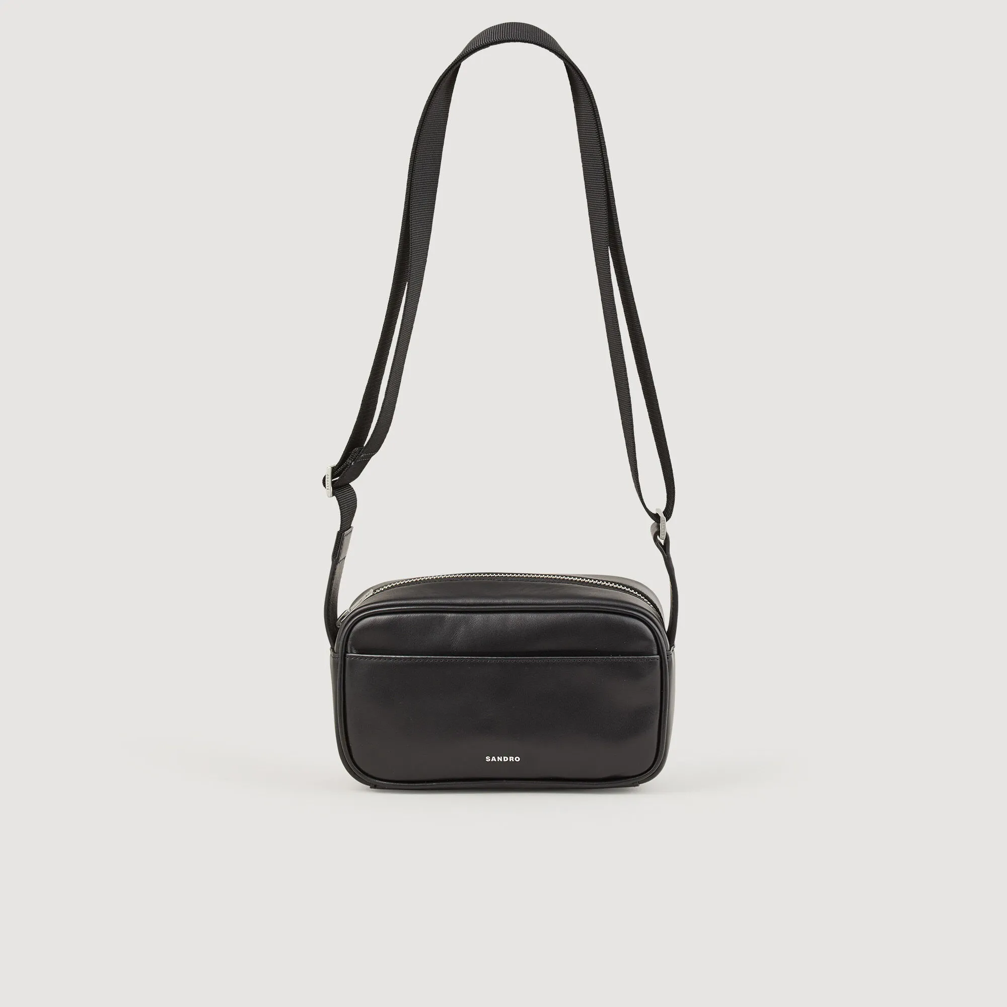 Small smooth leather bag