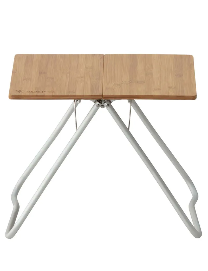 Snow Peak Bamboo Top My Folding Table