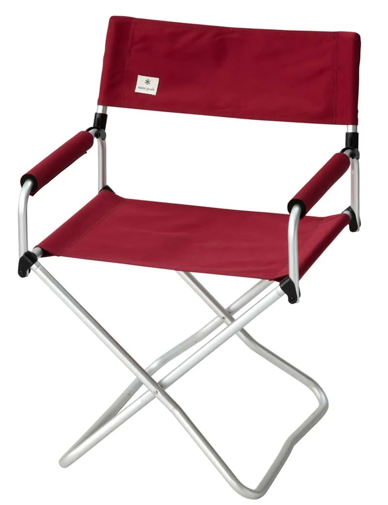 Snow Peak Folding Chair Red