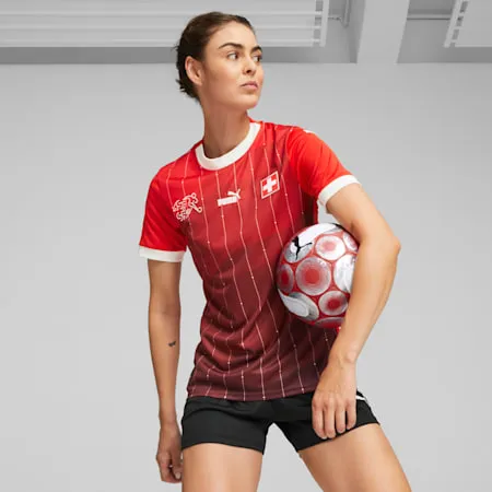 Switzerland 23/24 Women's World Cup Home Jersey | PUMA Red-PUMA White | PUMA Football | PUMA 