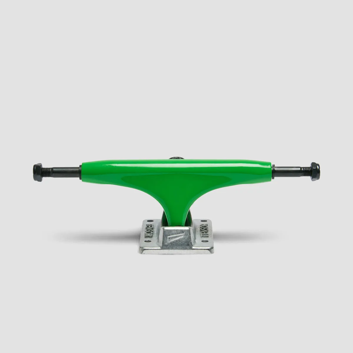 Tensor Alloys 5.25 Skateboard Trucks 1 Pair Green/Raw - 8