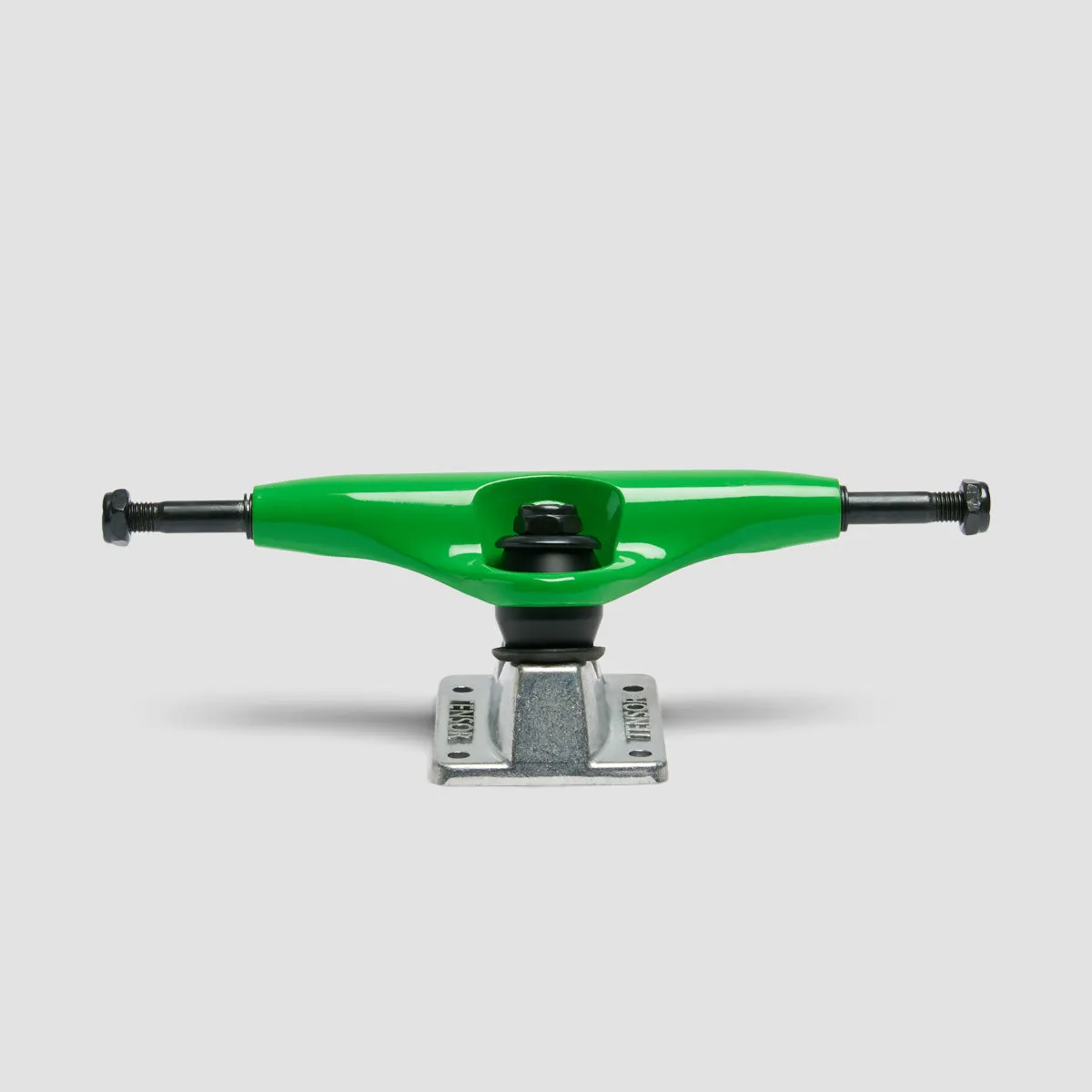 Tensor Alloys 5.25 Skateboard Trucks 1 Pair Green/Raw - 8