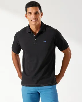 Tommy Bahama Emfielder IslandZone Polo Black