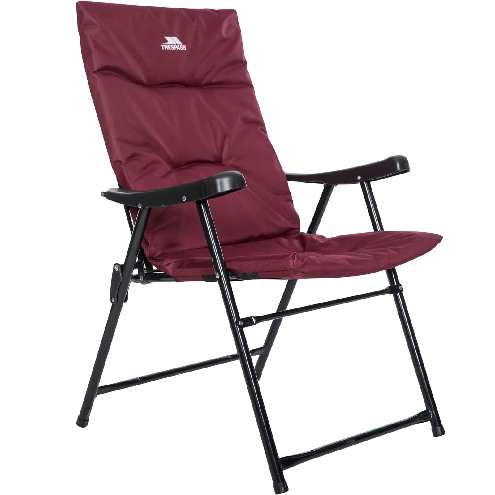 Trespass Adults Paddy Folding Padded Camping Chair